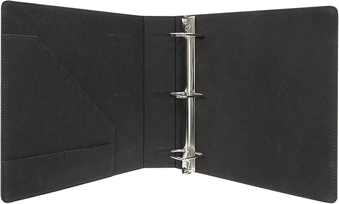 Custom Binder 2" Thick Personalized with Business or Name (White)