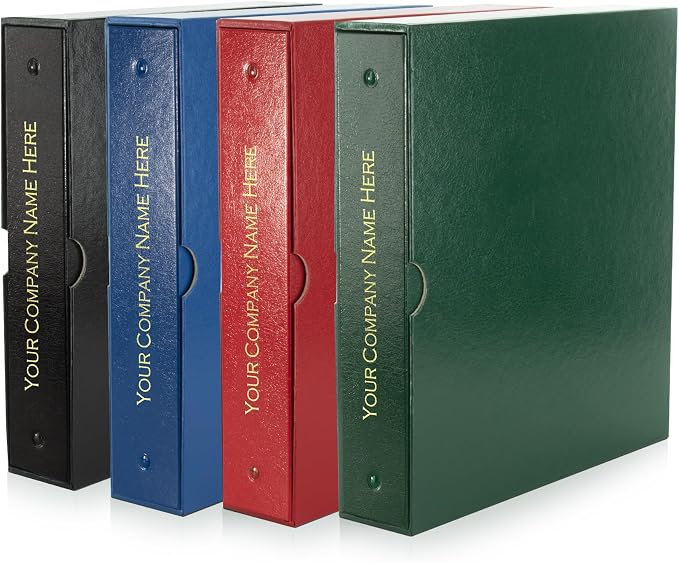 Business Records LLC Kit (Black) - Binder, Slipcase, Operating Agreement, Membership Certificates & Customizable Index Tabs