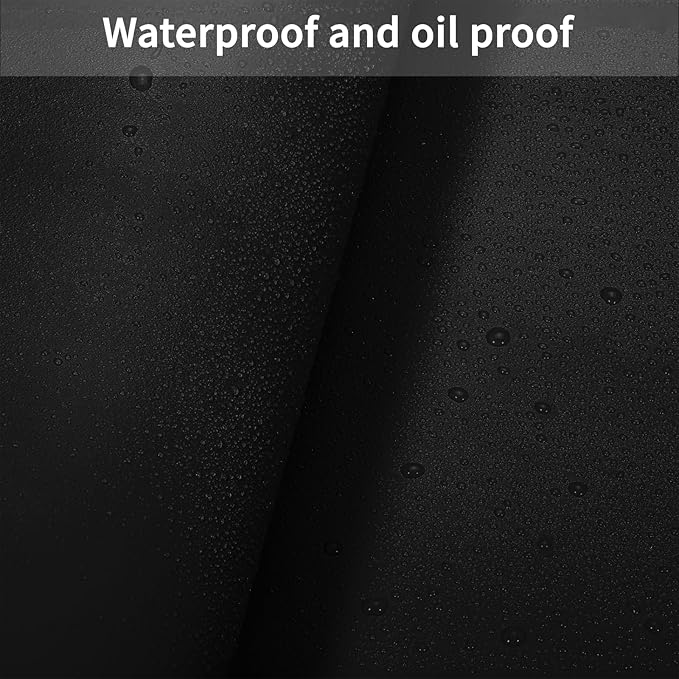 Zinkooat Leather Table Cover,1.8mm Thick,36x72 Inch Table Protector,Table Protector for Dining Room Table,Dining Table Cover,Table Pads for Dining Room Table Rectangular(Black+Wine Red,36x72)