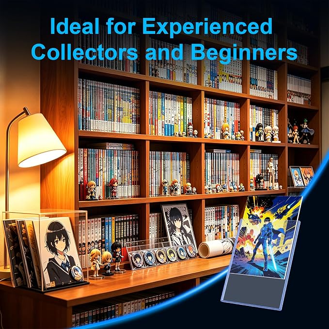10ct Current Comic Book Toploaders - Crystal Clear Rigid Protectors | Protect Modern Comics from Scratches, Dust and Moisture, Rigid Clear Holders Provide Safe Storage and Display Protection