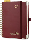 POPRUN 2026-2027 Daily Planner One Page Per Day, 5.75" x 8.5", Day Planner