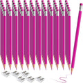 120 PCS Pink Pencils Bulk with Eraser, Pre-Sharpened HB Spring & Easter Pencils for Kids, School Supplies for Writing, Drawing & Easter Art Crafts (Pink)