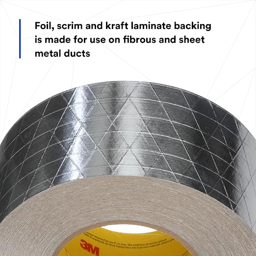 3M FSK Facing Tape 2C110, 72 mm x 45.7 m, 16 Rolls/Case
