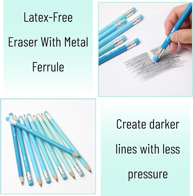 Mr. Pen- Jumbo Pencils, 30 Pack, Colorful Barrels