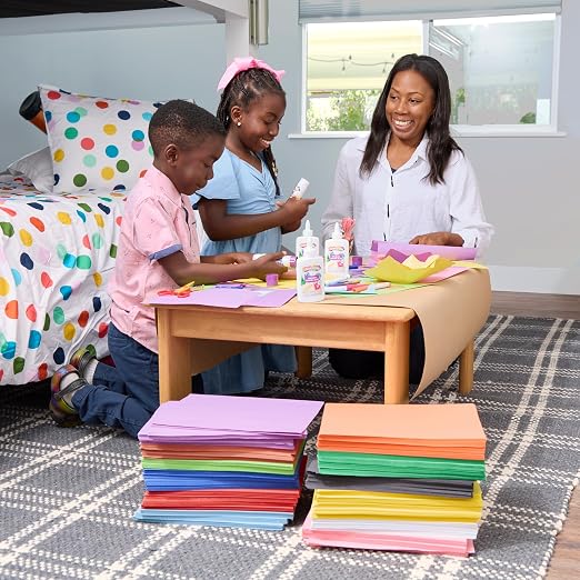 Colorations 9" x 12" Construction Paper Classroom Pack, 2200 Sheets | Mediumweight Construction Paper, Bulk Set, Classroom Arts & Crafts Supplies