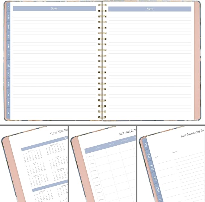 Mead Cambridge 2027 Planner, Weekly & Monthly, 8.5" x 11", Pen+Pillar, Elora (PP27-905-27)