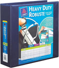 Avery 79803 EZD Nonstick View Binder, 3-Inch Capacity, 8-1/2-Inch x11-Inch Navy