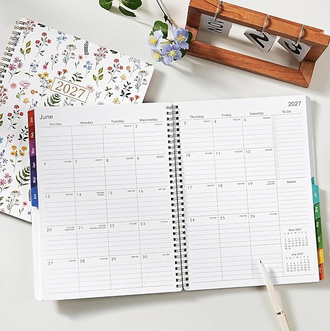 2027 Planner - 2027 Planner Weekly and Monthly, Calendar for Office, School