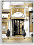 Glam Fashion Storefront Cityscape, 16 x 20 Inch Framed Giclée Print | Stupell Industries · By Madeline Blake · Ready to hang · Great for living room or office · Made in USA