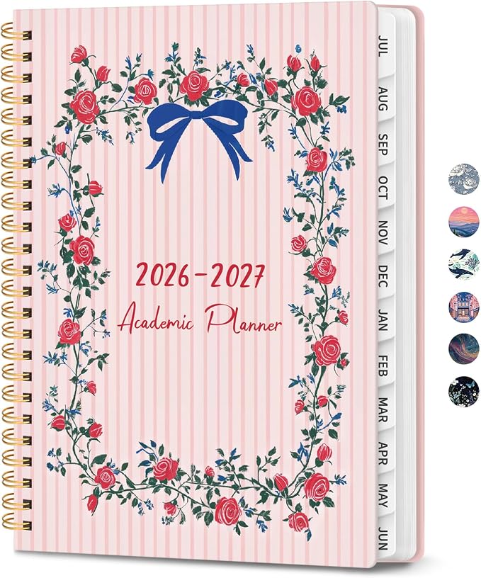 ZOTIA Planner 2026-2027 Weekly & Monthly Calendar Planner Jul 2026-Jun 2027
