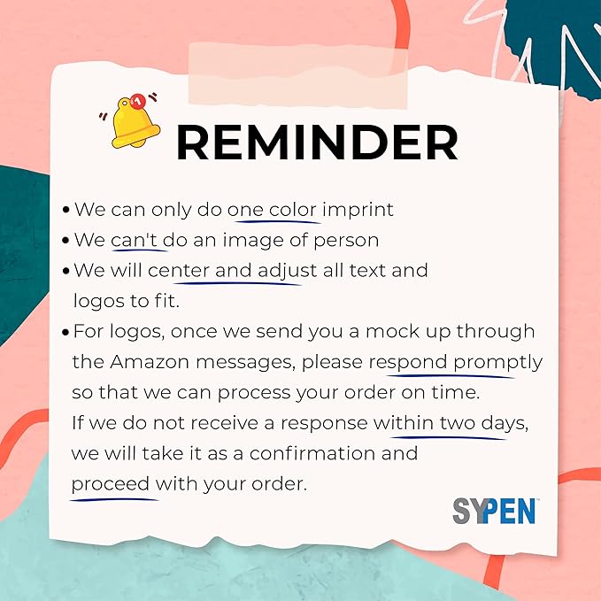 SyPen Personalized Stylus Pens With your Custom Logo or Text-300 Pack Bulk-for Businesses, Parties, and Events, 2 in 1 Ballpoint Pen & Stylus for Touchscreen Devices, Purple Barrel, Black Ink