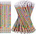 Birthday Pencils Happy Birthday Pencil for Students Birthdays Pencil for Teacher Classroom Birthdays Party Supplies, 6 Style (120)