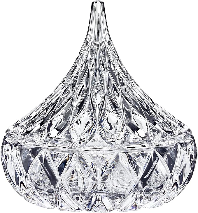 Godinger Hershey Candy Dish, Chocolate Dish, Crystal Decor (Clear) Living Room & Dining Room Décor medium (Pack of 6)