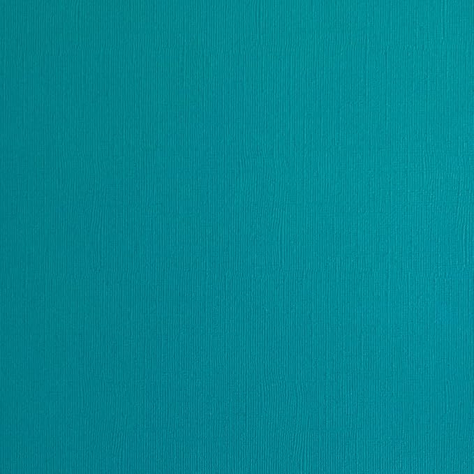 Capri Cove—12x12 Textured Cardstock | 80lb Textured Teal Blue Scrapbook Paper | Premium Cardstock for Cricut Cutting | 25 Sheets
