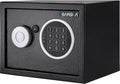 Barska Digital Keypad Home & Office Steel Security Safe Lock Box with Deadbolts - 0.22 Cu Ft Compact - Safe Box