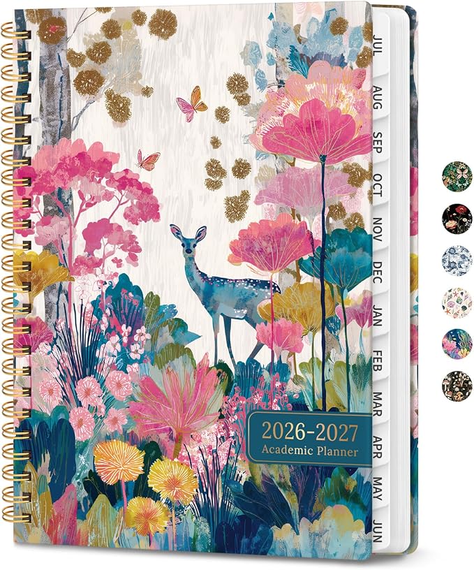 ZOTIA Planner 2026-2027, Jul 2026-Jun 2027 Weekly & Monthly Calendar