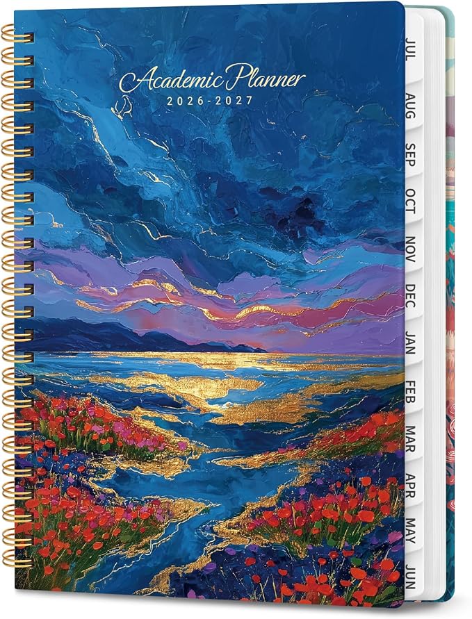 ZOTIA Planner 2026-2027, Jul 2026-Jun 2027 Weekly & Monthly Calendar