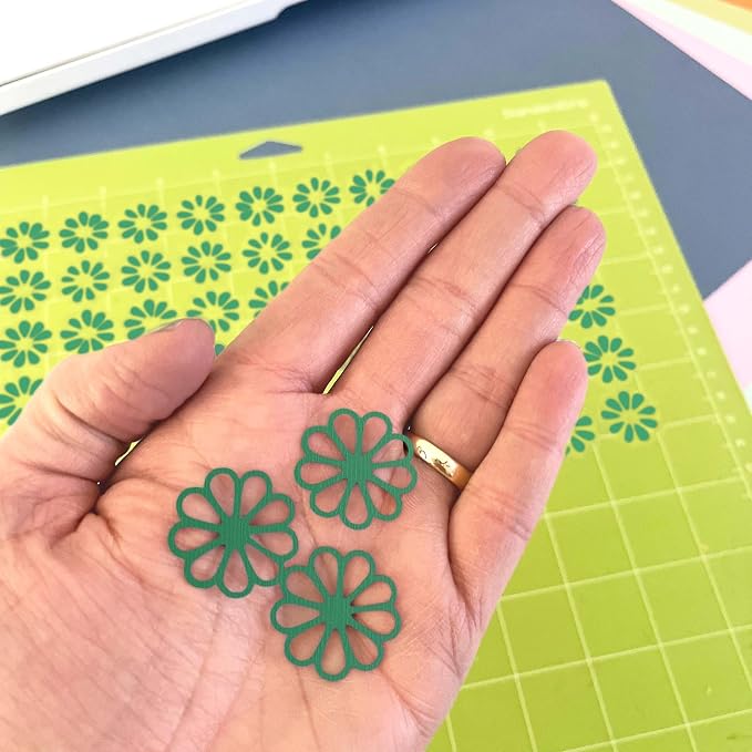 Lucky Clover—12x12 Textured Cardstock | 80lb Textured Green Scrapbook Paper | Premium Cardstock for Cricut Cutting | 25 Sheets