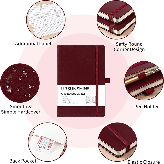 Blank Journal/Notebook - Classic Notebook/Journal, 5.3'' x 8.26''