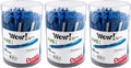 Pentel WOW! Ballpoint Pen, (1.0mm) Medium Line, Blue Ink 60 Count, Canister (BK440PC60C) (Pack of 3)