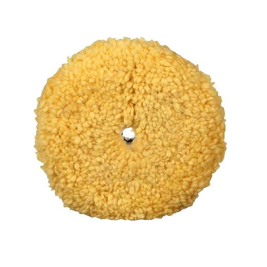 3M Perfect-It Wool Polishing Pad, 05754, 9 in, One Size, 1 Pad | Double-Sided, Removes Swirl Marks, Fine Paint Defect
