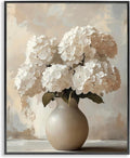 'Vase of Hydrangeas in Bloom'| Framed Giclee Art | Stupell Industries | Black, 16 x 20 Inches, Easy to Hang and Sturdy, Made in USA, by LSR Design Studio