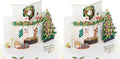 Hallmark Signature Paper Wonder Pop Up Christmas Card (Fireplace Scene) (Pack of 2)