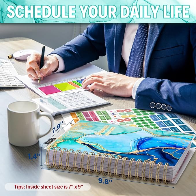 Planner 2026-2027, 18 Months Academic Daily Weekly Monthly Calendar Planner
