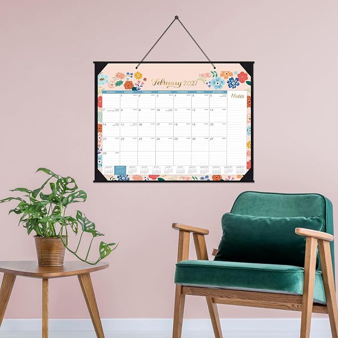 2027 Calendar - 2027 Desk Calendar, 22" x 17", Jan. 2027 - Dec. 2027