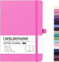Dotted Journal/Notebook - Dot Grid Hard Cover Notebook, 5.3'' x 8.26''