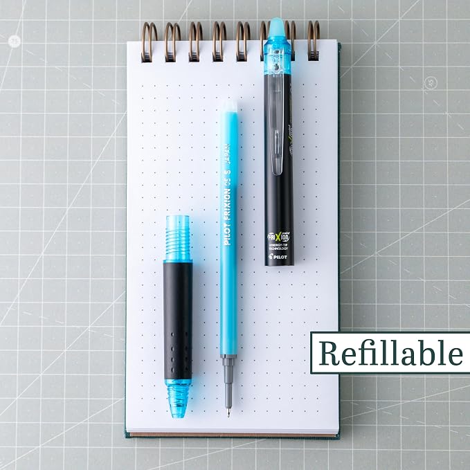 Pilot Pens, Extra Fine Point 0.5 mm, Pack of 12, Turquoise Ink