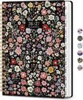 ZOTIA Academic Planner 2026-2027, Monthly & Weekly Jul 2026-Jun 2027 | Starlit Garden, 6.3" x 8.5" Calendar Planner for Women, Hardcover Pretty Organizer for Women, School Office Home Supplies