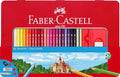 Faber-Castell Classic Colored Pencils Tin Set, 36 Vibrant Colors In Sturdy Metal Case - Premium Children's Art Products