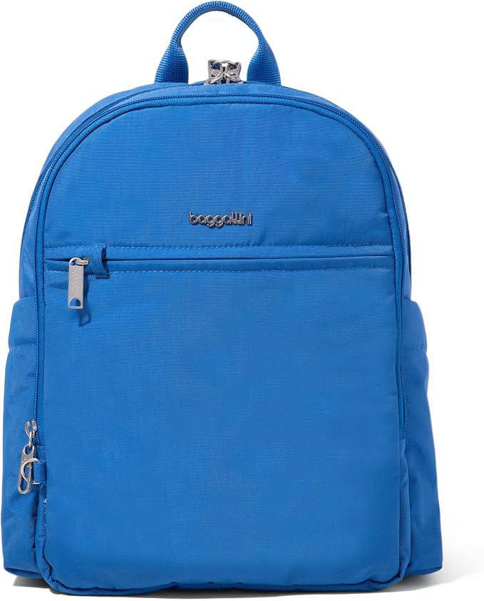 Securtex Anti-Theft Getaway Backpack - 9.4"x13"x5" Travel Safe Bag w/Locking Zippers, Slash-Resistant, RFID