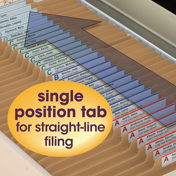 Smead Heavyweight Fastener File Folder, 2 Fasteners, 2/5-Cut Tab Right of Center Position, Guide Height, Letter Size, Kraft, 50 per Box (14882)
