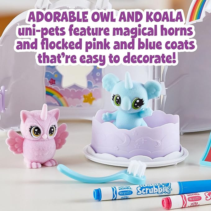 Crayola Scribble Scrubbie Cloud Playset, Toy for Kids, Gift, Ages 3, 4, 5, 6