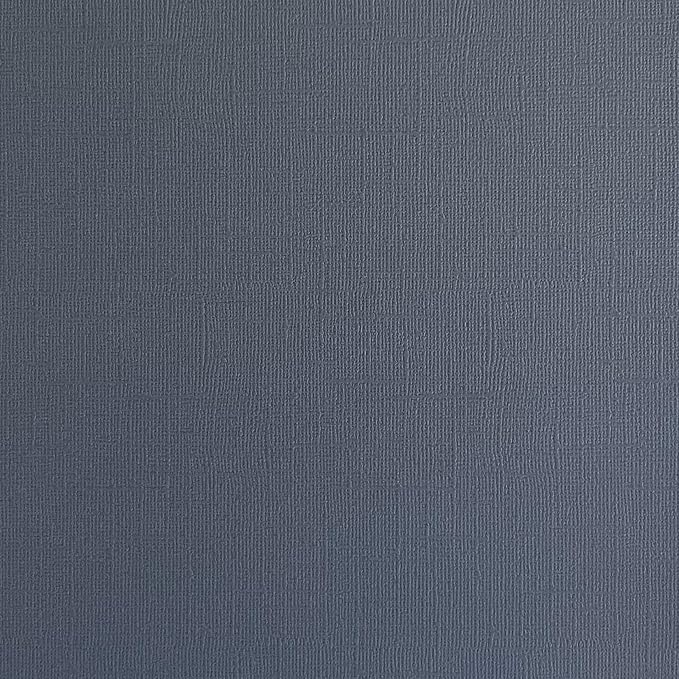 Slate Blue—12x12 Textured Cardstock | 80lb Textured Blue - Gray Scrapbook Paper | Premium Cardstock for Cricut Cutting | 25 Sheets