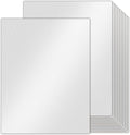 100 Sheets Silver Shimmer Cardstock 8.5 x 11 Metallic Paper | Goefun 80lb Card Stock Printer Paper for Invitations, Crafts, DIY Cards，Graduations