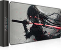XXL Anime Gaming Mouse Pad 35.4 x 15.7 inch - Water-Resistant | Stitched Edges - Large XL Mousepad for Desk - Gamer Accessories Big Full Deskpad Mat Game Mousepads Deskmat