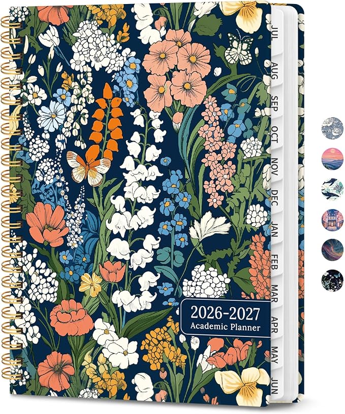 ZOTIA Planner 2026-2027 Weekly & Monthly Calendar Planner Jul 2026-Jun 2027