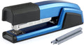 Bostitch Office Epic Metal 3 in 1 Stapler, 25 Sheet Capacity, Includes 210 Staples in Staple Storage Compartment & Integrated Remover, | Die-cast body opens 180 degrees for bulletin boards, with a temporary stapling option and a hidden slot for backup ...