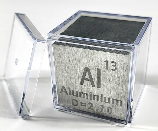 25pcs Acrylic Box Trays for 1.5" 38.1mm Element Cubes Clear Case Periodic Table Bracket for Elements Collections Science Education Displays