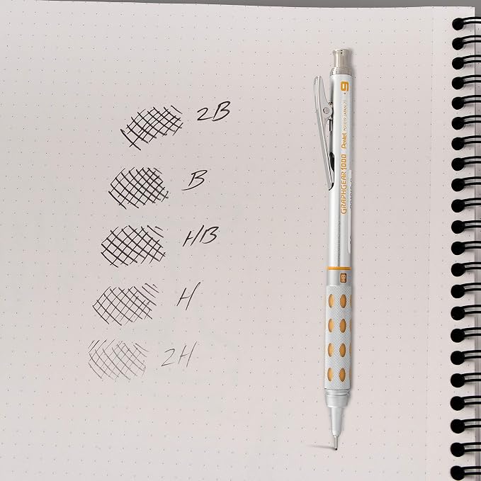 Pentel Super Hi-Polymer Lead, 0.9mm, Medium, HB, 30 Pieces/Tube, Box of 12 (C29-HB)