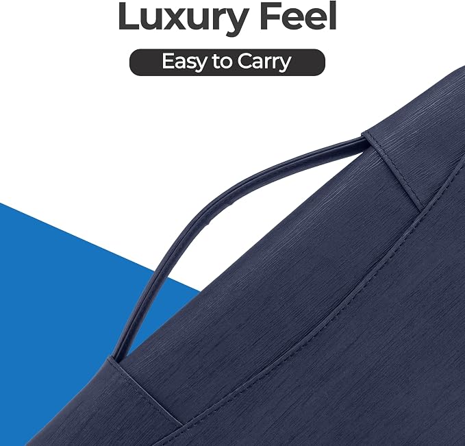 Case-it Zipper Padfolio | Letter Size | PAD-62 Navy | Supreme, Letter Size Writing Pad, Tablet Case, School & Office