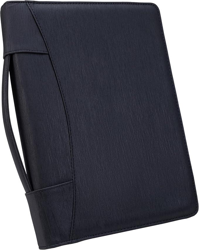 Case it Zipper Padfolio | Letter Size | PAD-62 Black | Supreme, Letter Size Writing Pad, Tablet Case, School & Office