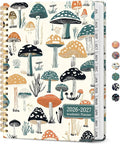 Taja Planner 2026-2027, Jul 2026-Jun 2027 Monthly & Weekly Calendar Planner | 6.3" x 8.5", Hardcover Academic Calendar, Teacher Student Agenda Book with Tabs, School Office Supplies, Mushrooms Grove