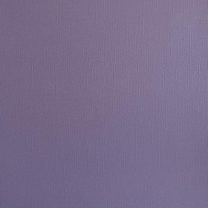 Aster—12x12 Textured Cardstock | 80lb Textured Purple Scrapbook Paper | Premium Cardstock for Cricut Cutting | 25 Sheets
