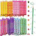 Leinuosen 200 Pcs Scented Pencils Bulk for Kids Inspirational Cute Fun Wood Smelly Pencils with Erasers Fruit Elements for School Classroom Office Students