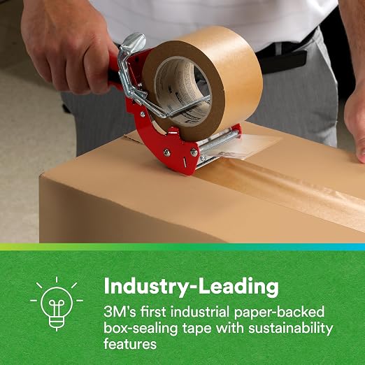 3M Scotch Performance Paper Box Sealing Tape 570, 2.8 x 55 yd, 1 Roll