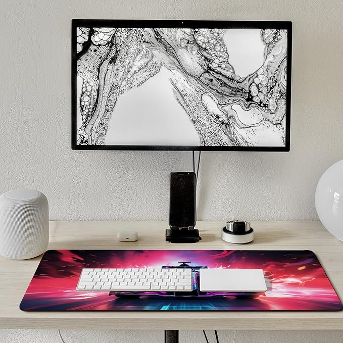 Large Mouse Pad F1 Racing Desk Mat Computer Accessories Gaming Office Organizers Supplies Decor Essentials Keyboard Pads for Desk Rubber 40x90cm